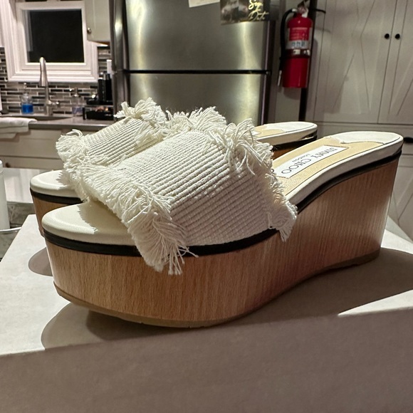 Jimmy Choo Wedge Sandal - Picture 5 of 6